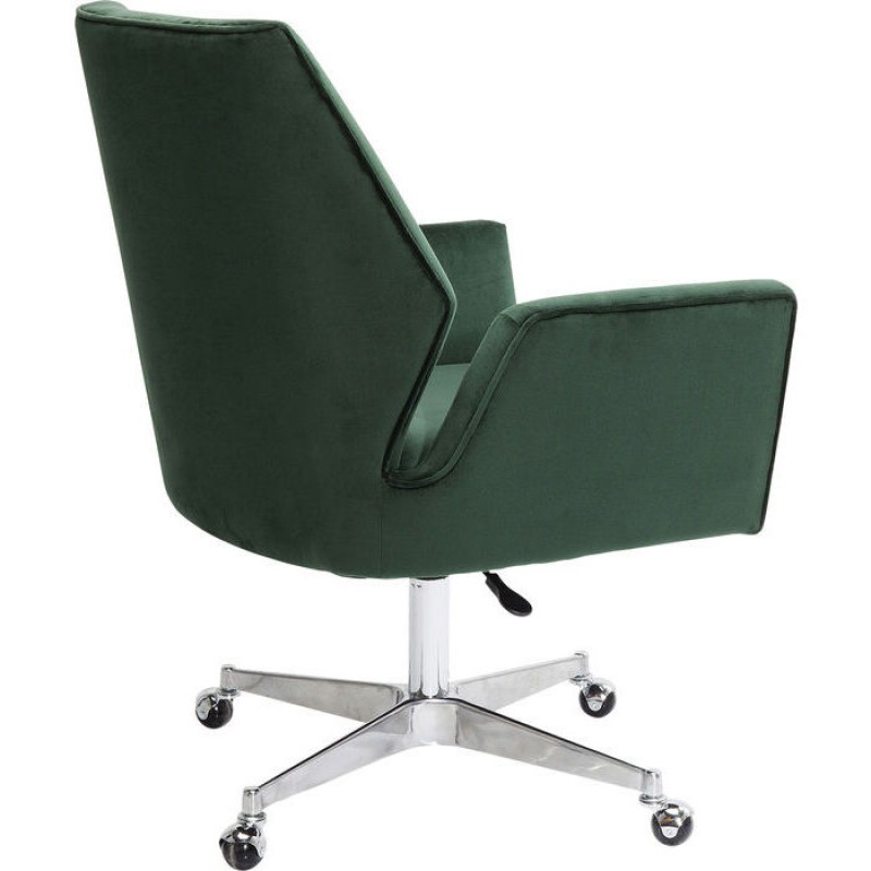 Swivel Armchair Chicago Green